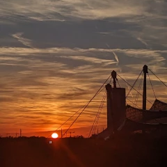 The Olympic Park at sunset