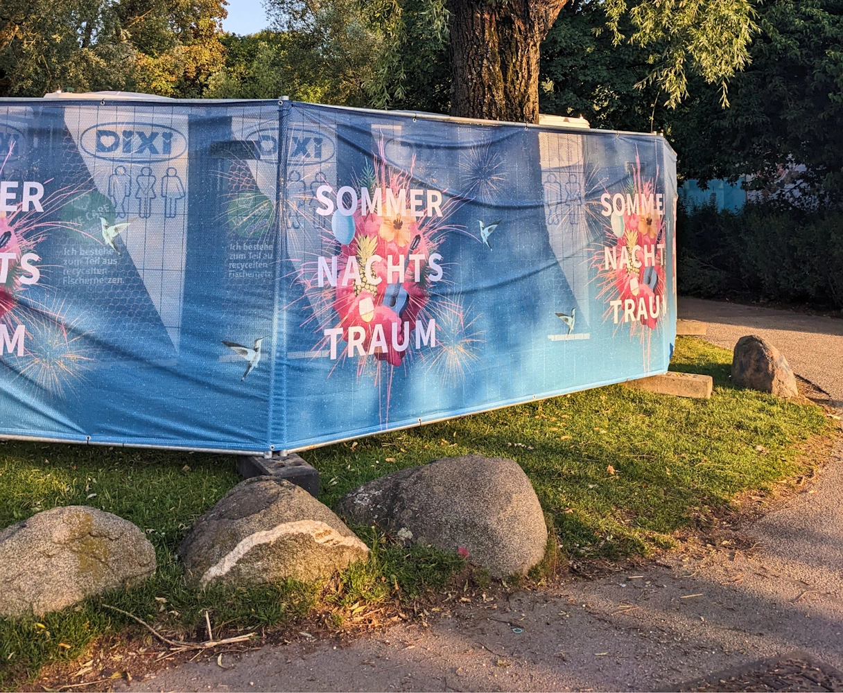 Sommernachtstraum Bannerwerbung