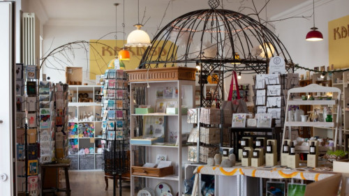 Gift shop inside