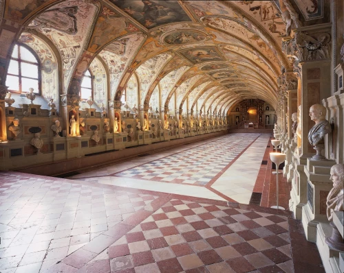 Residenz München, Blick in das Antiquarium