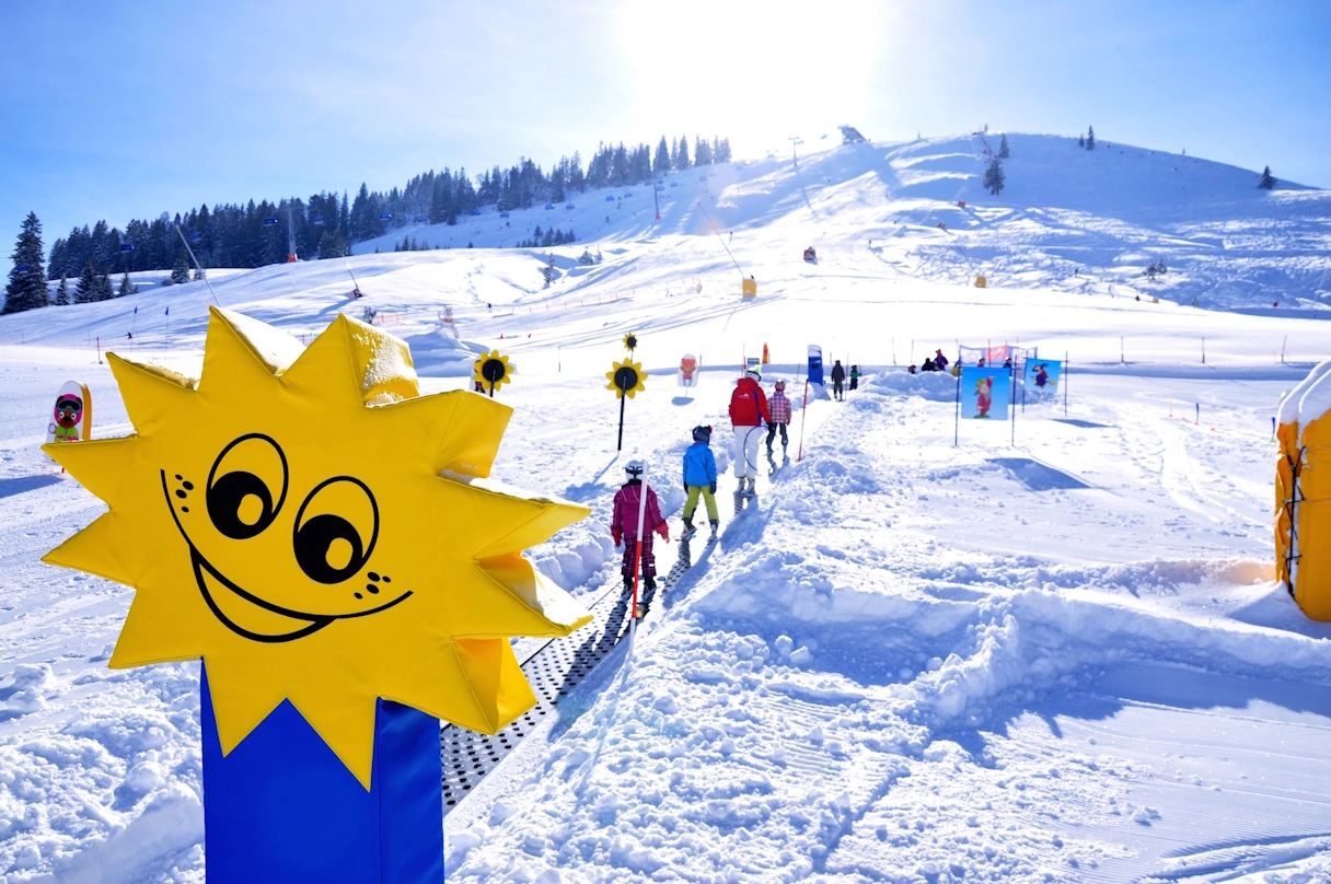 Children's ski slope in Sudelfeld