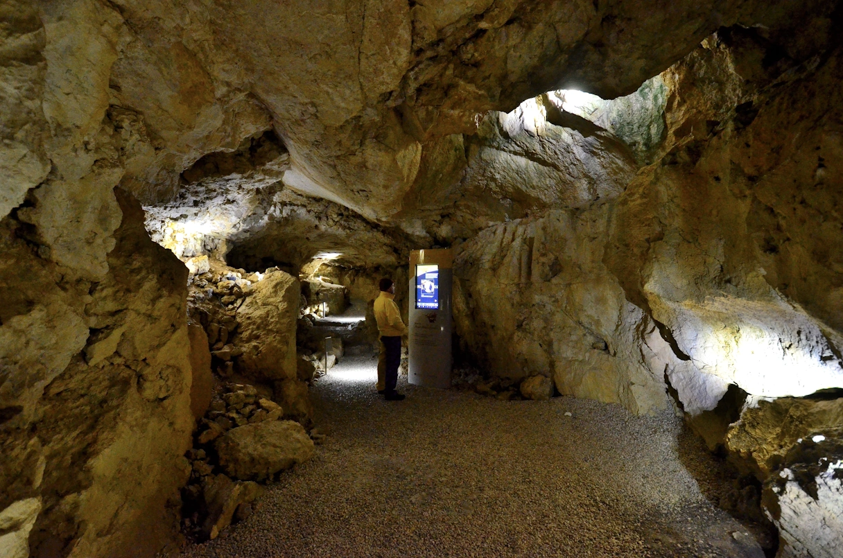Wendelstein Westhöhle von innen