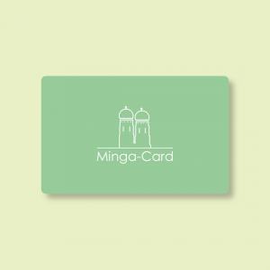 Minga-Card, grünes Logo